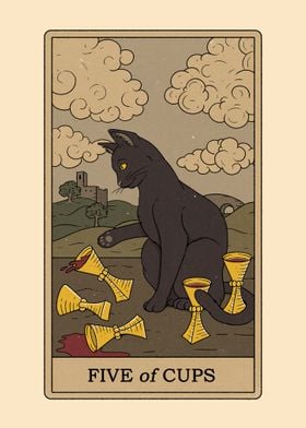 Five of Cups