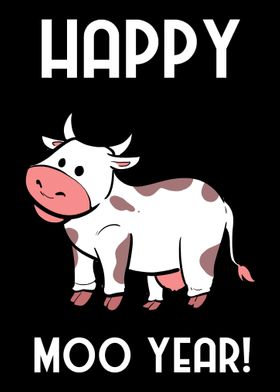 Happy Cow Moo Year Farmkee