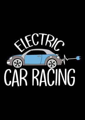 Electric Car Racing Automo