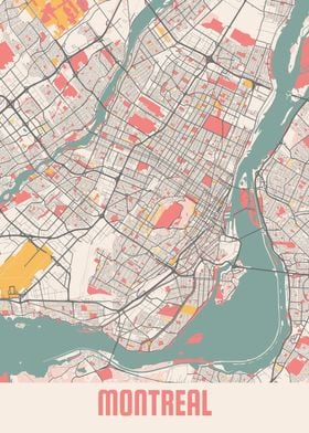 Montreal Chalk Map