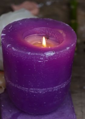 candles in the church