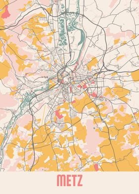 Metz Chalk Map