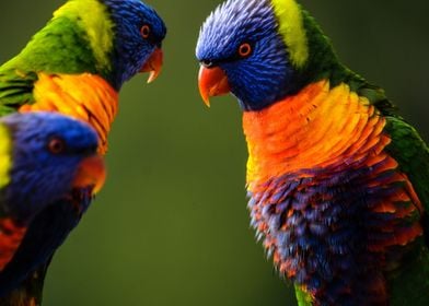 Two Parrots