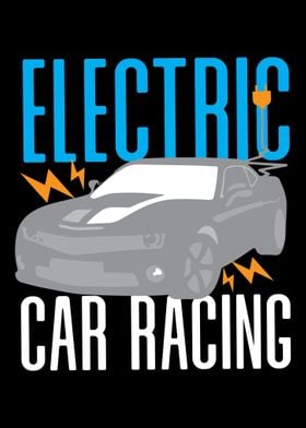 Electric Car Racing Automo