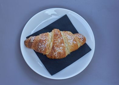 cake on plate for snack