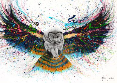 Hypnotic Twilight Owl 