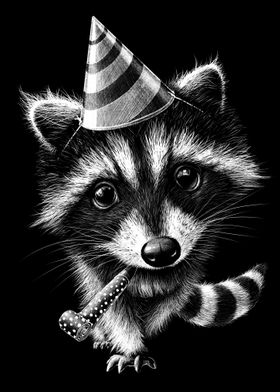 Raccoon Party