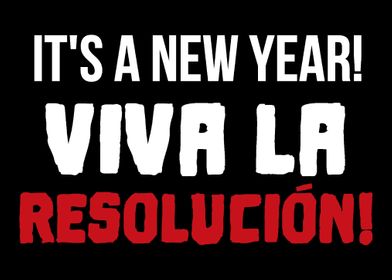 New Years Resolutions NYE 