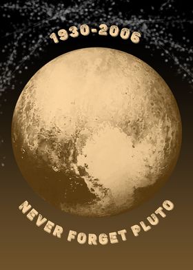 Never forget pluto