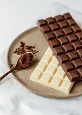 creamy chocolate bars