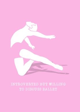 Ballet Cute Wall Art Decor