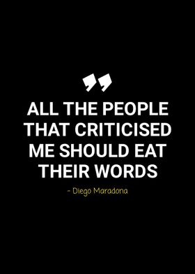 maradona quote