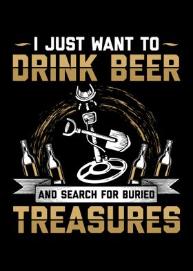 Metal Detector Beer Gift