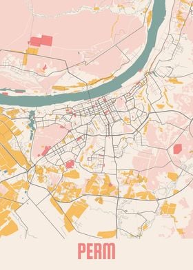 Perm Chalk Map