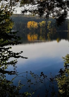 Lake in autumn