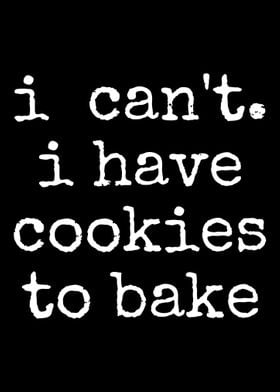 Baking Cookie Baker