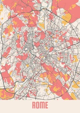 Rome Chalk Map