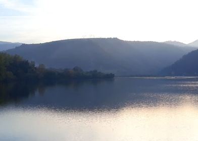 Mist on the lake