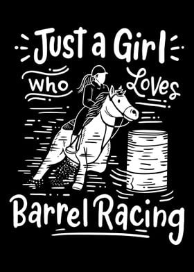 Barrel Racing Horse Riding