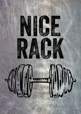 NICE RACK BLACK METAL