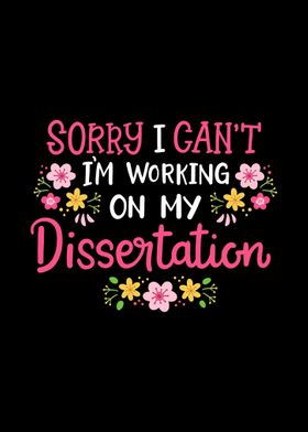 Dissertation PhD Student