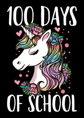 100 Days of School Unicorn