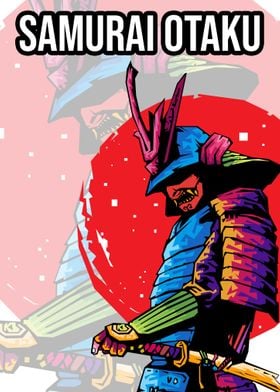 samurai otaku colorful