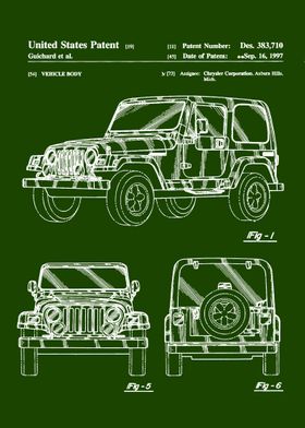 Jeep Wrangler Patent