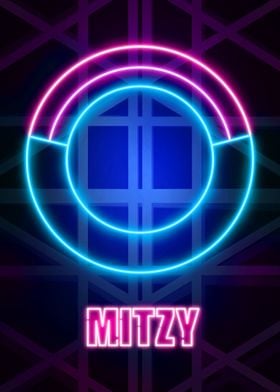 Mitzy Lightstick Neon art