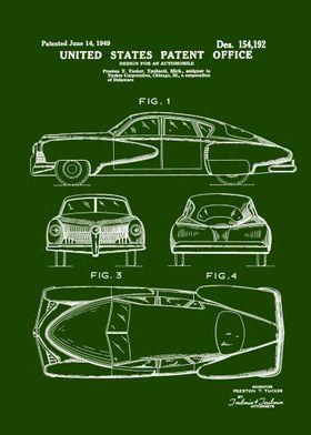 Tucker Automobile Patent