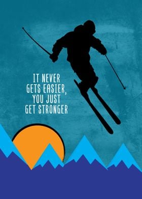 Ski Winter Sports Wall Art