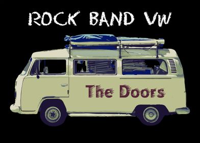 MUSIC ROCKBAND CAMPERVAN