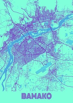 Bamako Galaxy City Map