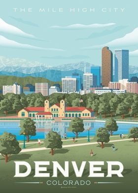 Denver Colorado Poster
