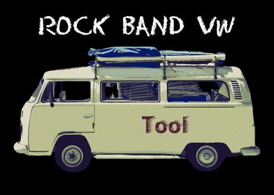 MUSIC ROCKBAND CAMPERVAN