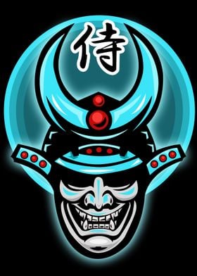 samurai head logo 2