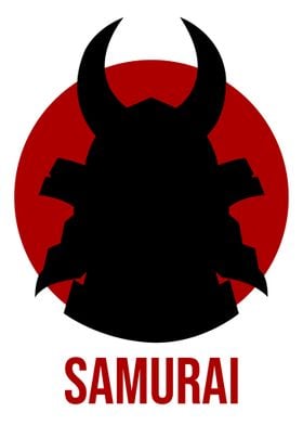 samurai simple poster 2