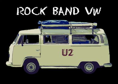 MUSIC ROCKBAND CAMPERVAN