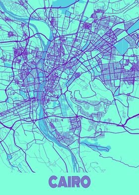 Cairo Galaxy City Map