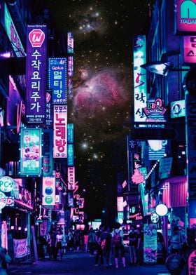 Neon Tokyo  City