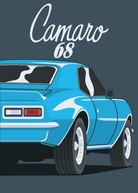 Camaro 68 classic cars