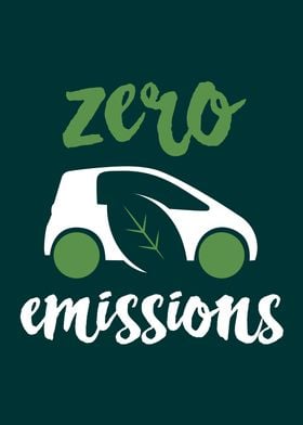 Zero Emissions Cute EV Car