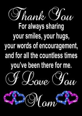 To Mom I Love You