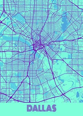 Dallas Galaxy City Map