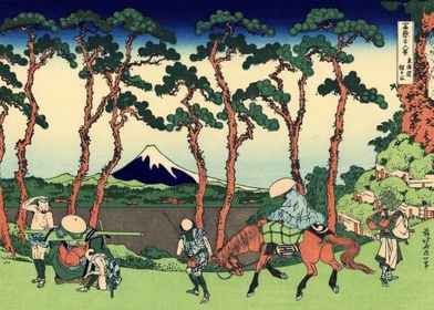 Hokusai View of Mt Fuji