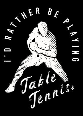 Ping Pong Table Tennis