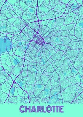 Charlotte Galaxy City Map