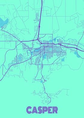 Casper Galaxy City Map