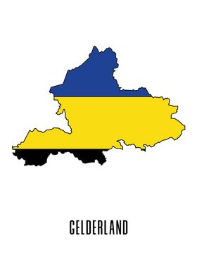 Gelderland With Flag