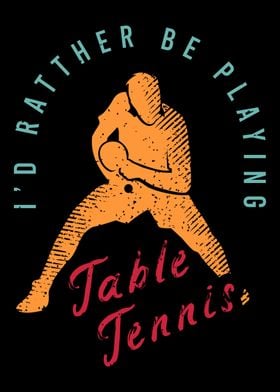 Ping Pong Table Tennis